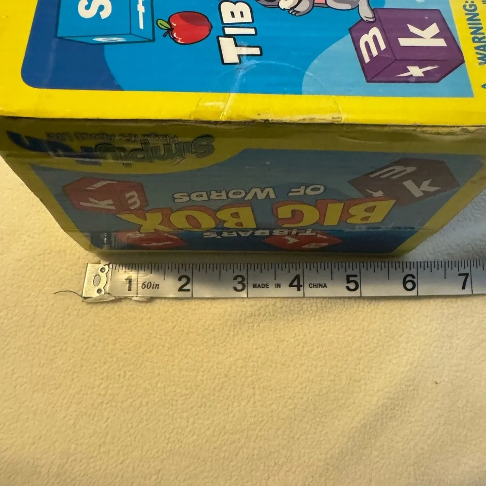 SimplyFun Montessori Educational Spelling Reading Vocabulary Self Play NWT